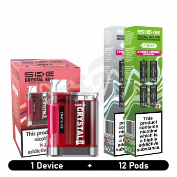 Ske crystal 4 in 1 Device + 12 Pods